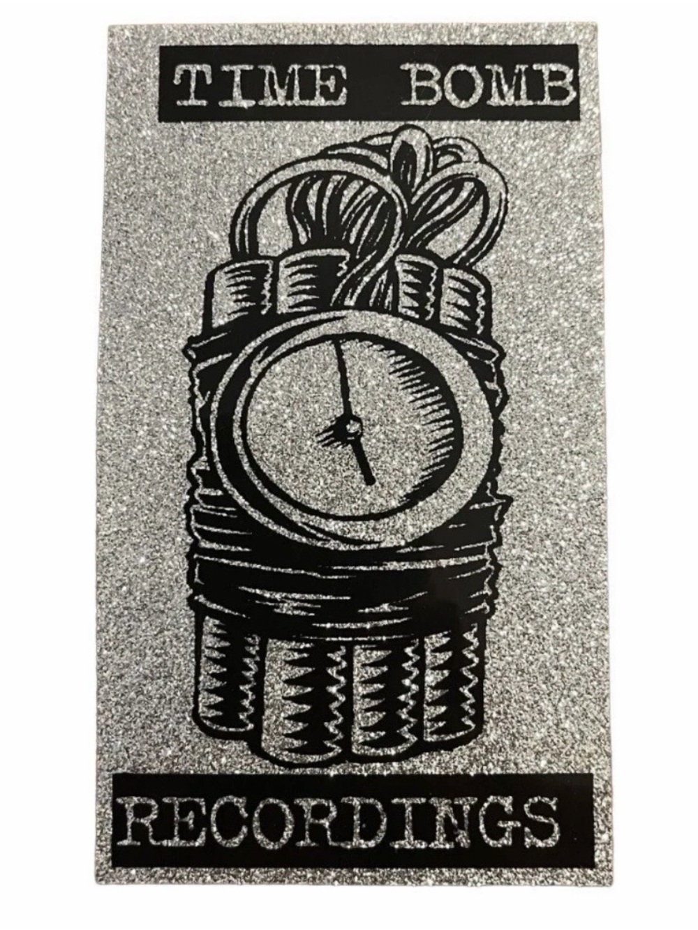 Time Bomb Recordings Promotional Sticker Vintage 1990s Authentic Rare